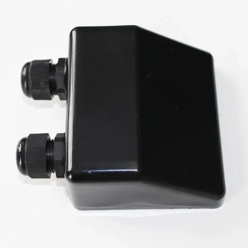 1 set/lot Black Color 7PCS/SET Full-Set-Black-ABS-Solar-Panel-Mounting-Brackets-with-Cable-Gland-amp for Caravan Motor Home RV