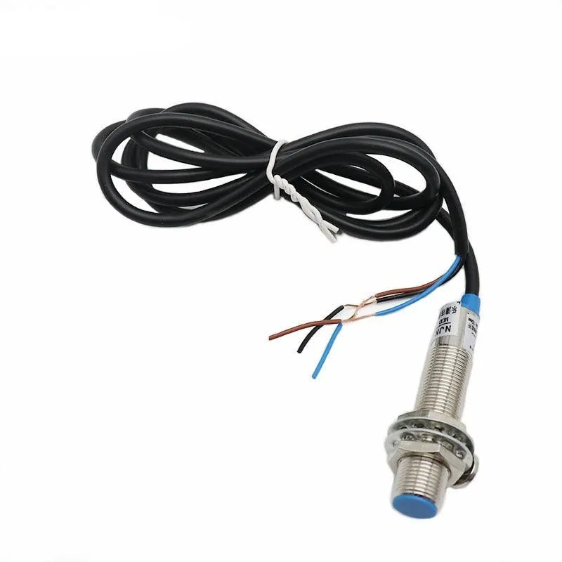 1Set 12V 24V Measuring Gauge 4 Digital Blue/Green/Red LED Tachometer RPM Speed Meter 10-9999RPM Hall Proximity Switch Sensor NPN