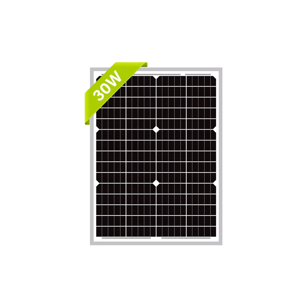 30W Monocrystalline Solar Panel