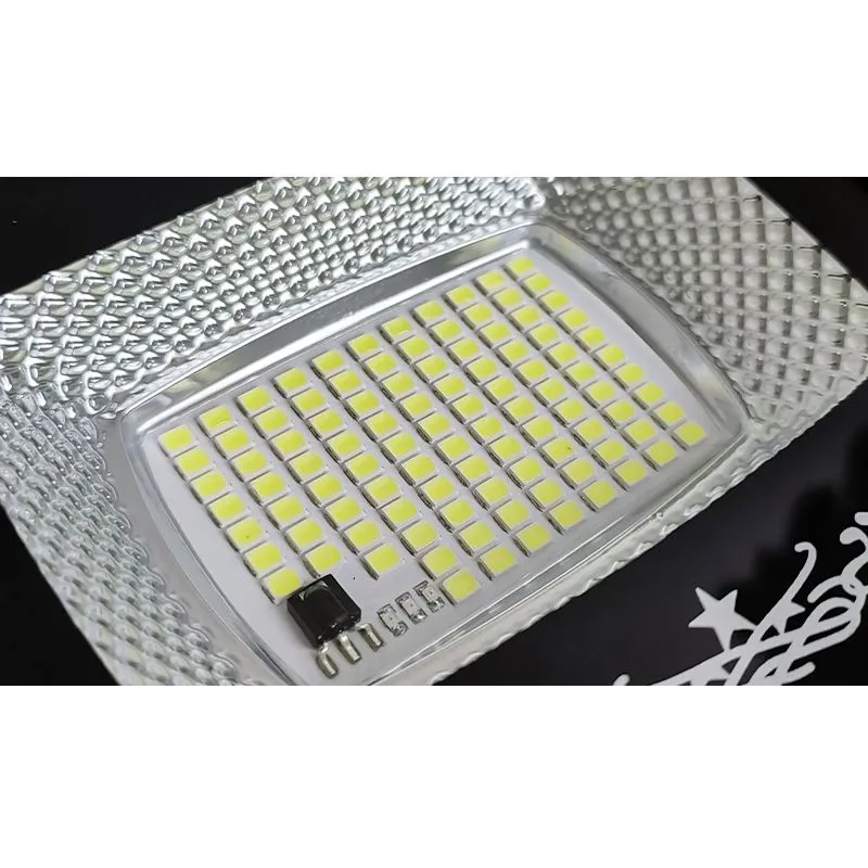 30W Solar Flood Light With 2000Mah Battery And Solar Panel Op030