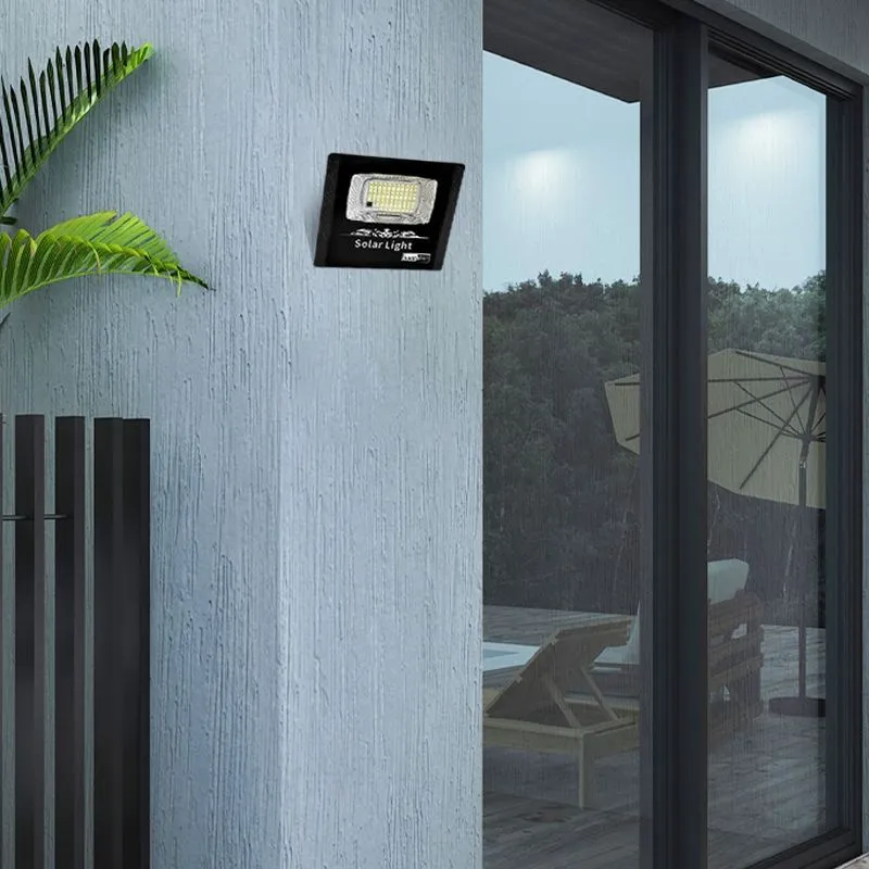 30W Solar Flood Light With 2000Mah Battery And Solar Panel Op030