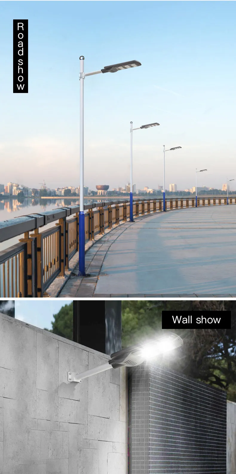 40W Remote Control Solar Street Light