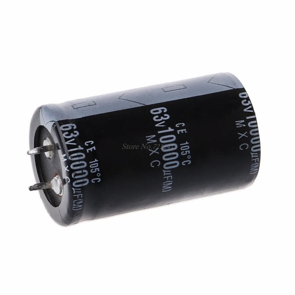63V 10000UF Long Life High-frequency Electrolytic Capacitor Durable Capacitors