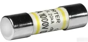 8020.2051, AEO 10.3x38 GpV Solar Fuse 15Amp, 1000VDC @ 20kA, 275VAC @ 10kA IEC 61730-2