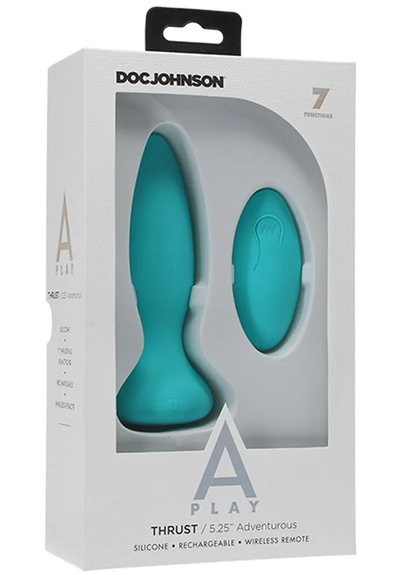 A-Play Thrust Adventurous Anal Plug with Remote Control