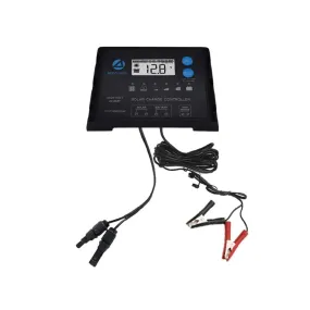 ACOPower 20A ProteusX Waterproof PWM Solar Charge Controller with Alligator Clips and MC4 Connectors
