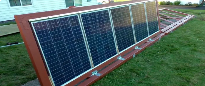 Adjustable Solar Panel Mount Frame Plans DIY Ground Mounted