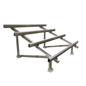 Aims Power - 250-330 Watt Solar Ground Mount Racks for 6 Panels - PV-6X250RACK