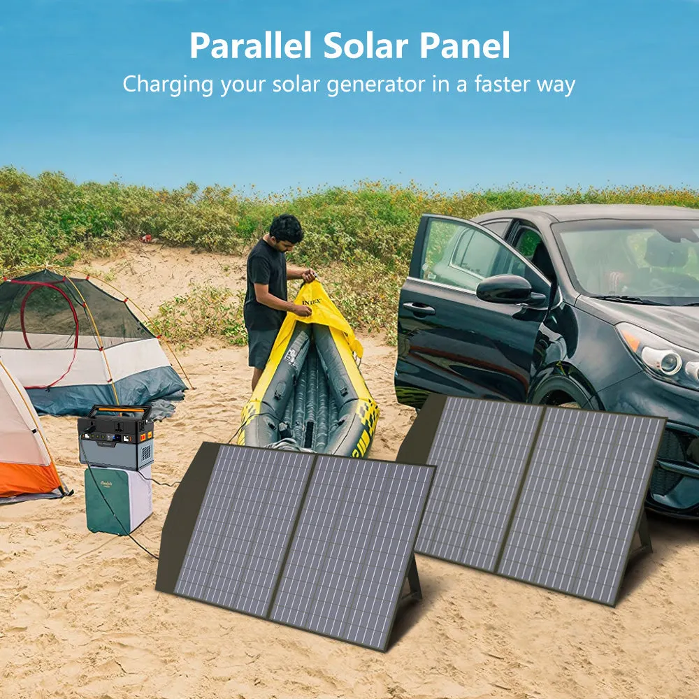 ALLPOWERS Solar Generator Kit 700W (S700   SP027 100W Solar Panel)