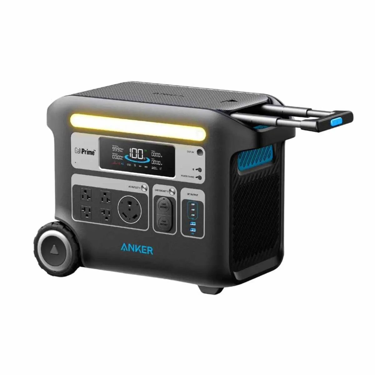 Anker Solar Generator 767 - PowerHouse 2048Wh with 2 x 200W Solar Panels