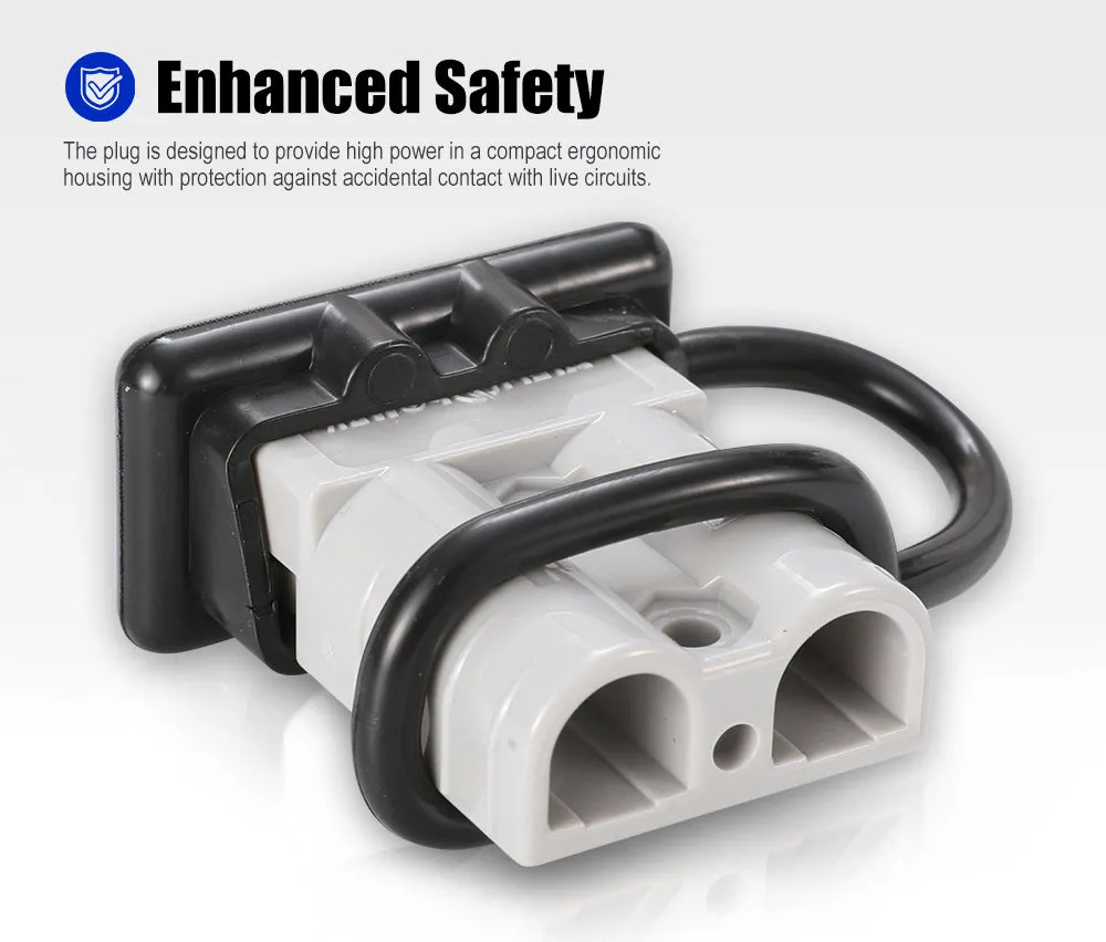 Atem Power 10x  For Anderson Plug Dust Cover Cap Style Connectors 50AMP Battery