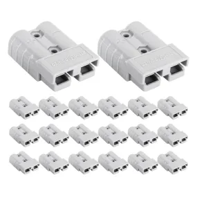 Atem Power 20PCS Anderson Style Plug Connectors 50 AMP 12-24V 6AWG DC Power Tool