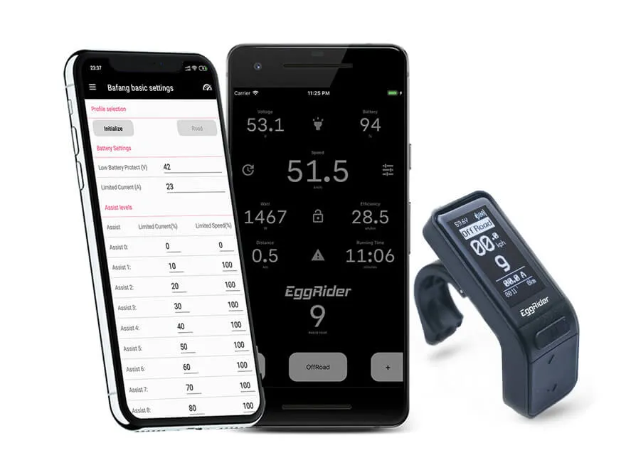 BAC4000 Motor Controller   Egg Rider V2 Display (Sur Ron / Talaria)