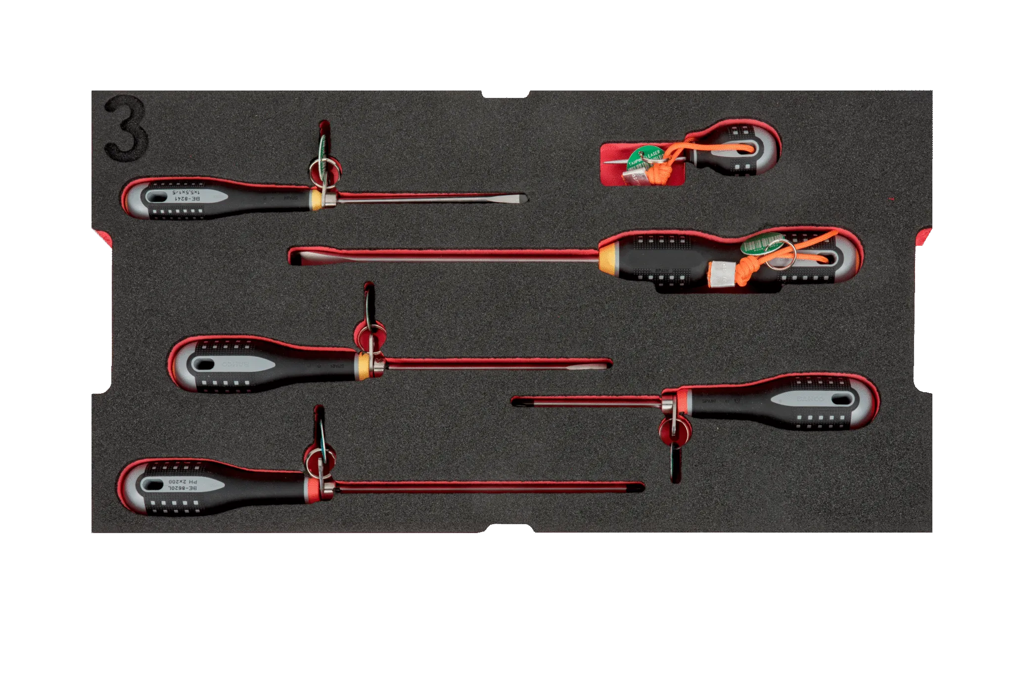 Bahco 4750RCHDW01FF4 29pce Offshore Oil and Gas Crane Maintenance Toolkit With Heavy Duty Rigid Case