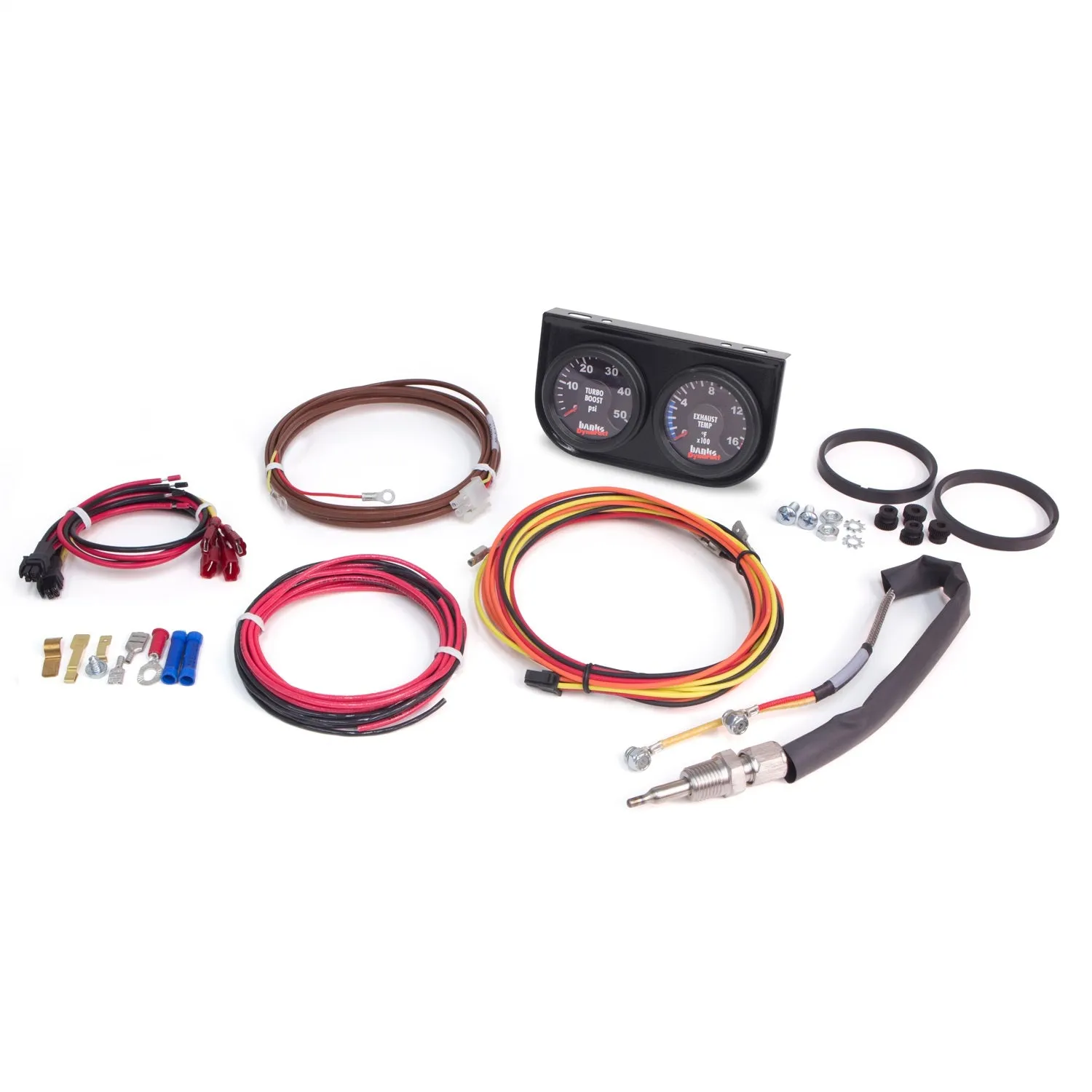 Banks Power 64508 Gauge Assembly-w/Thermocouple-Dynafact Elect-01-07 Chv;03-07 Dge; 03-07 Frd