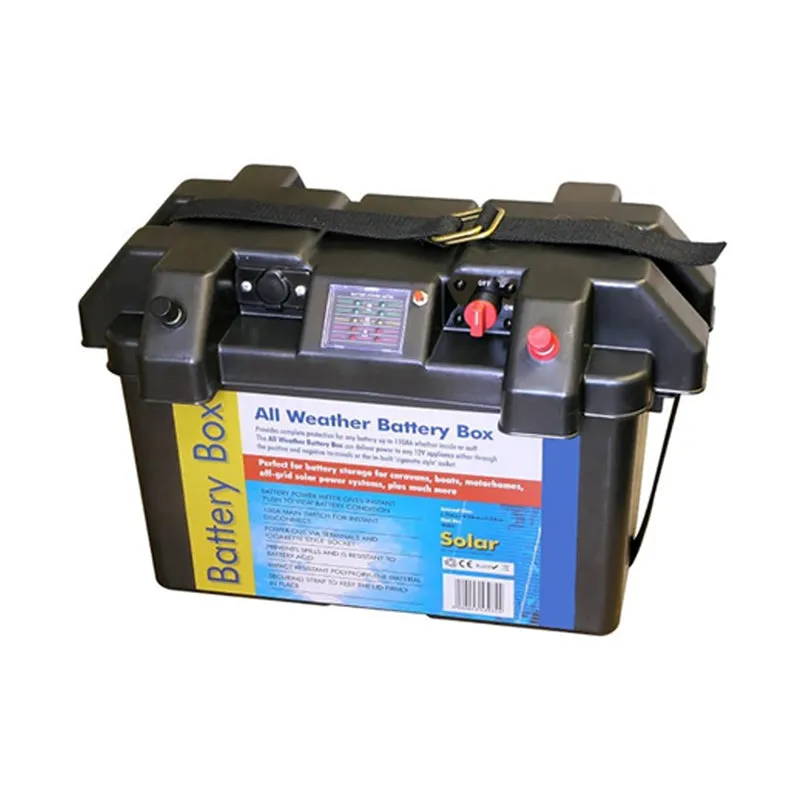 Battery Box with Voltmeter