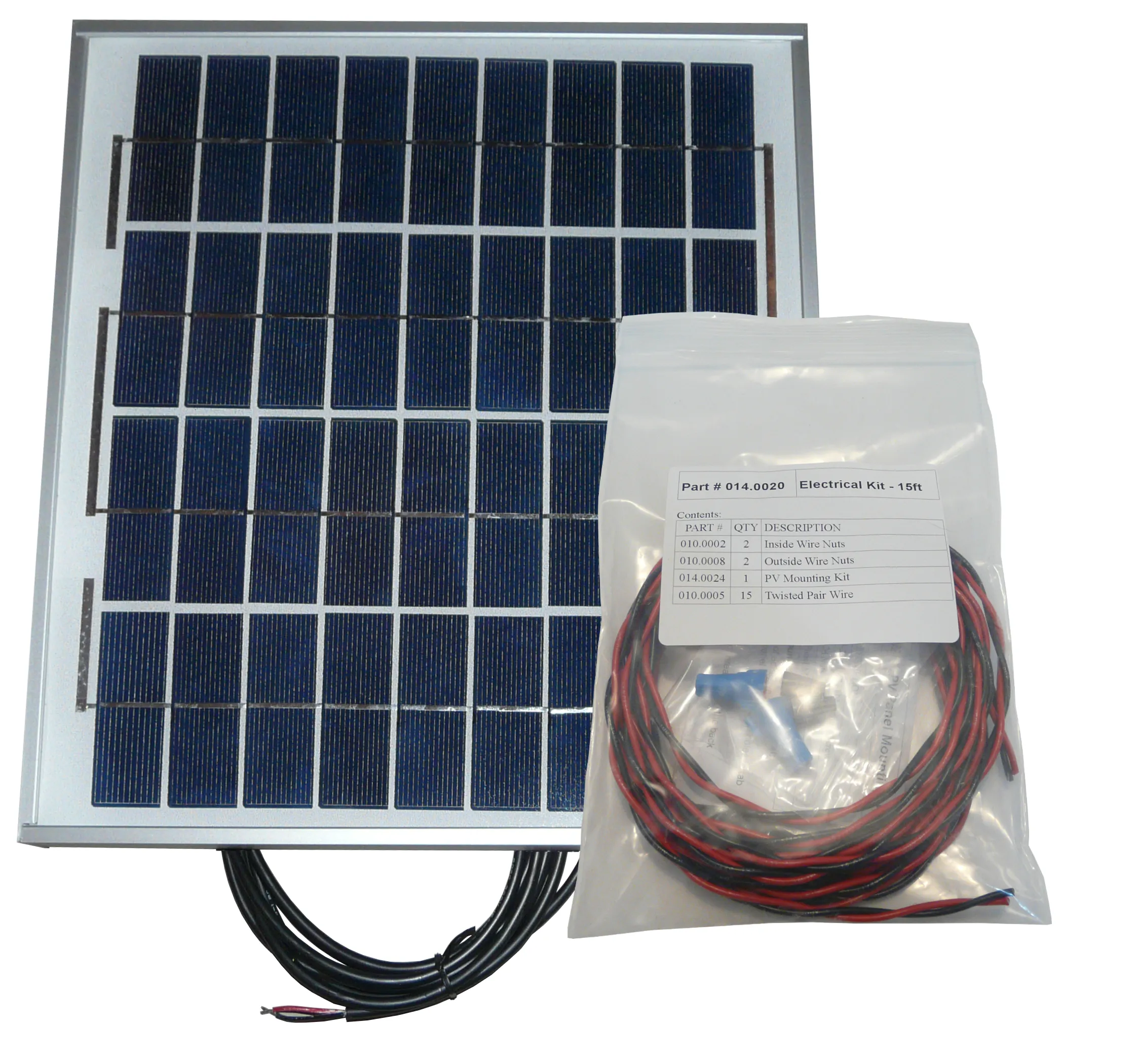 Boat Freeze Protected Solar Water Heating Kit: For Water Heaters with Built-In Heat Exchanger