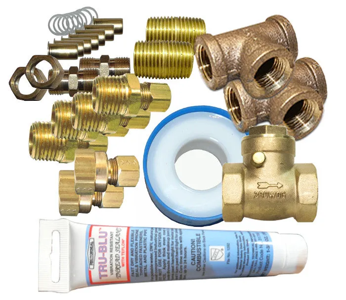 Boat Solar Water Heating Kit - Direct Water Circulation