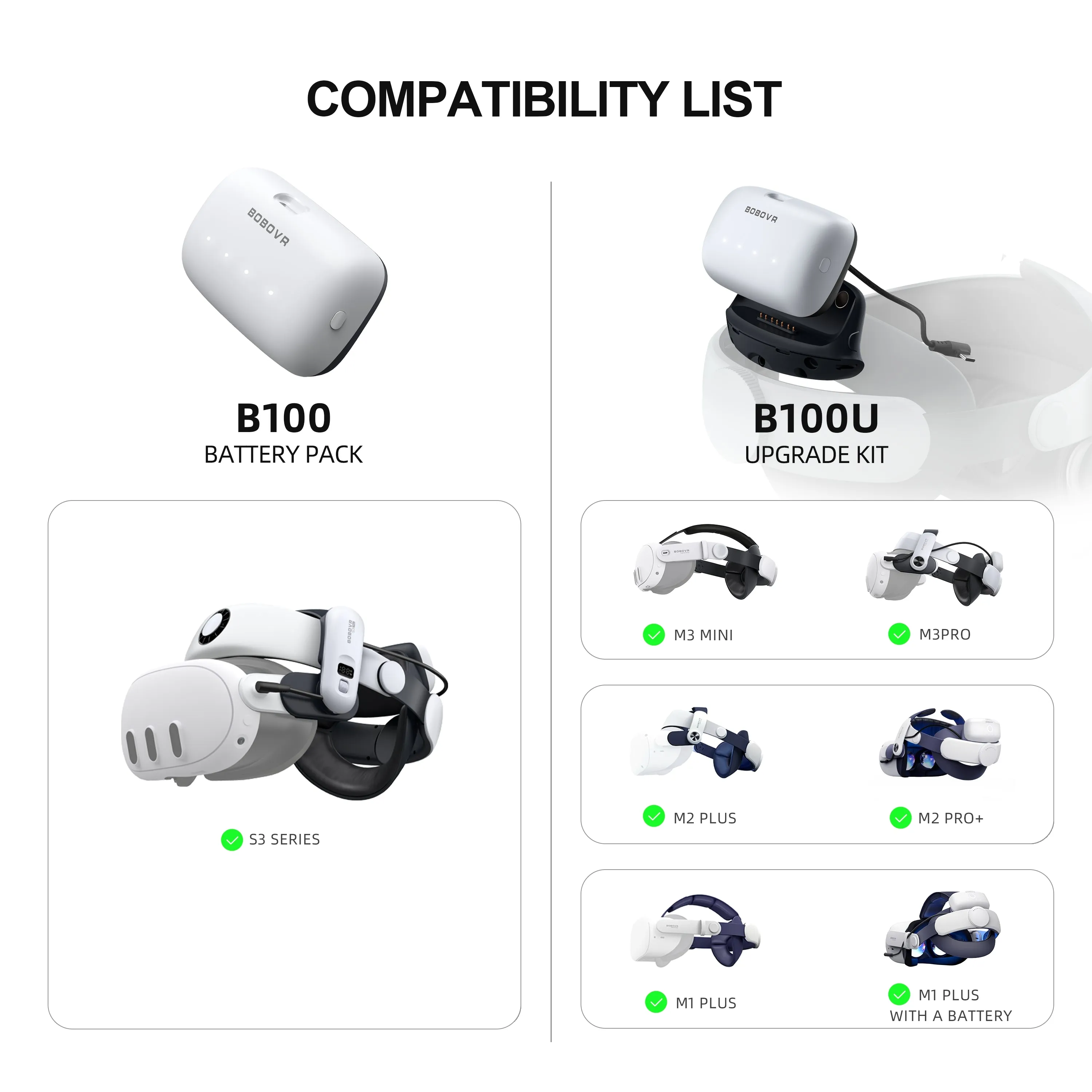 BOBOVR B100 Battery Pack