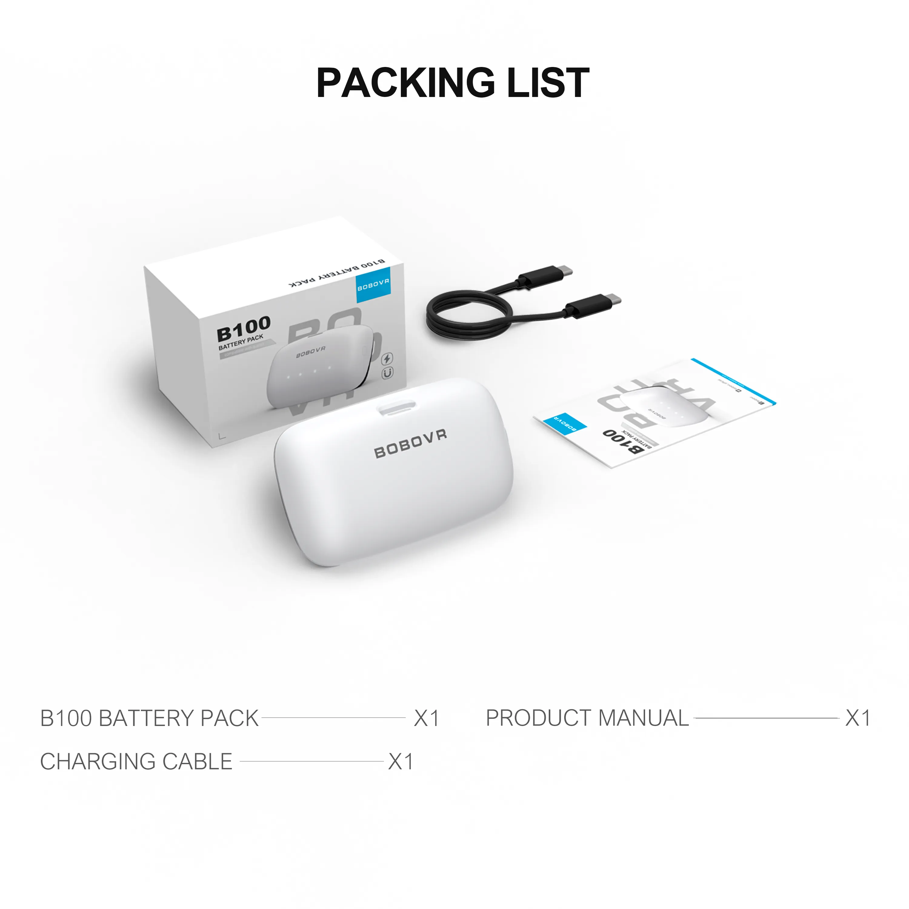 BOBOVR B100 Battery Pack