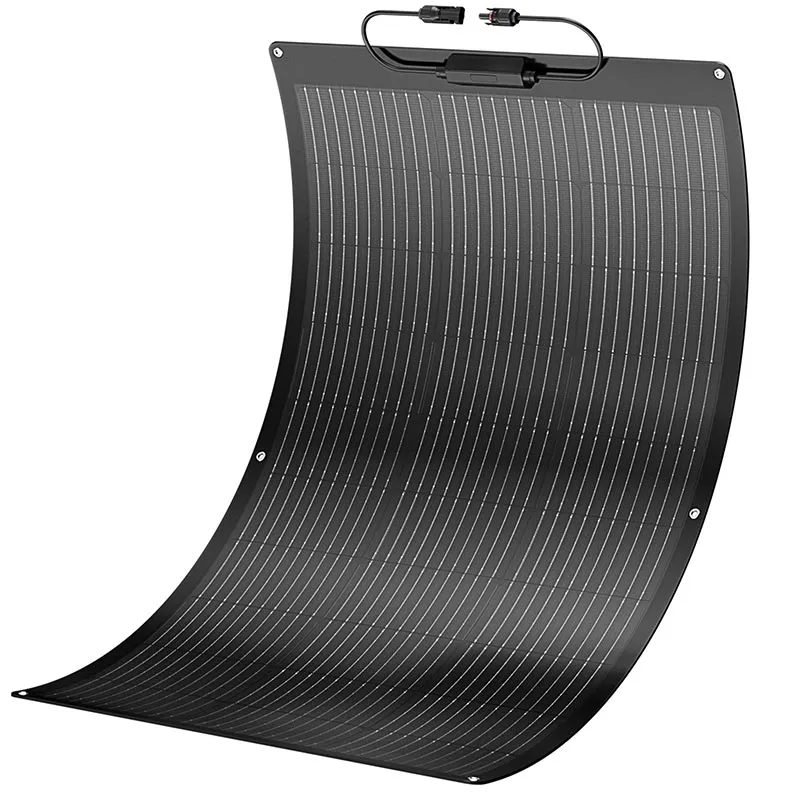 BougeRV Arch 200 Watt (2x100W) Fiberglass Curved Solar Panel