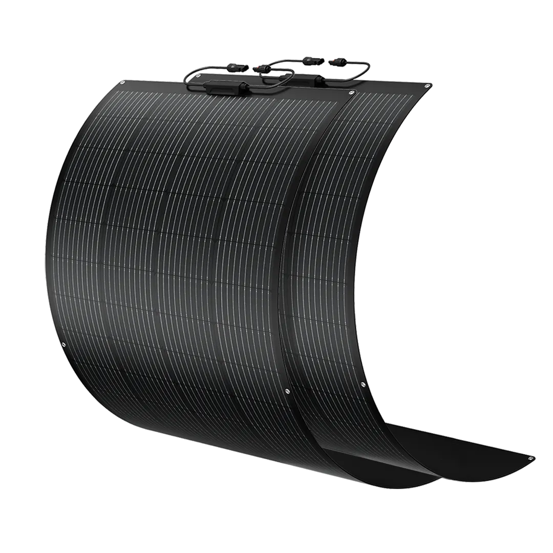 BougeRV Arch 400 Watt(2x200W) Fiberglass Curved Solar Panel