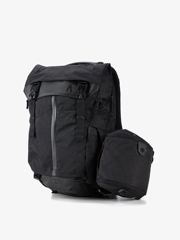 Boundary Supply Prima System X-Pac Modular Backpack in Jet Black Color