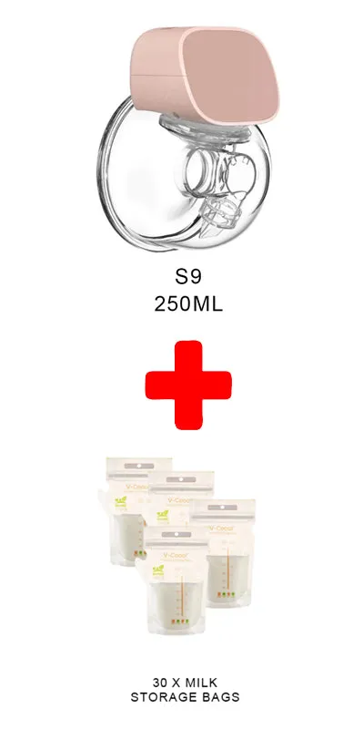 Bundle Deal - Wearable Breast Pump   30 x Milk Storage Bags