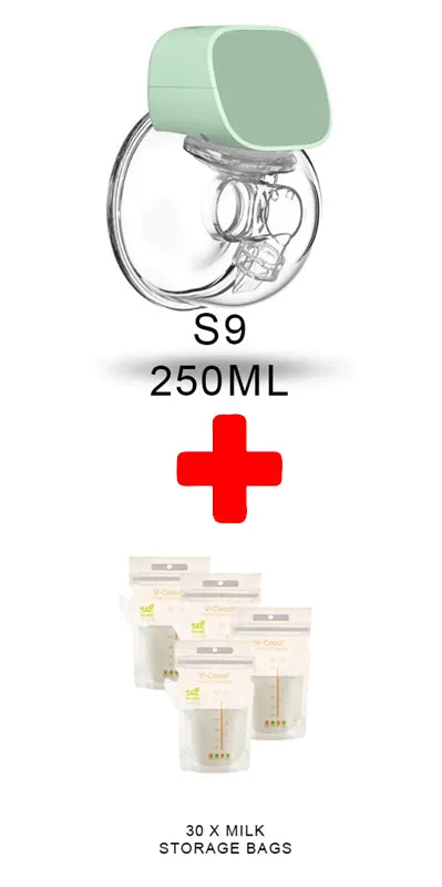 Bundle Deal - Wearable Breast Pump   30 x Milk Storage Bags