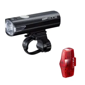 Cateye Ampp 400S & VIZ100 Light Set