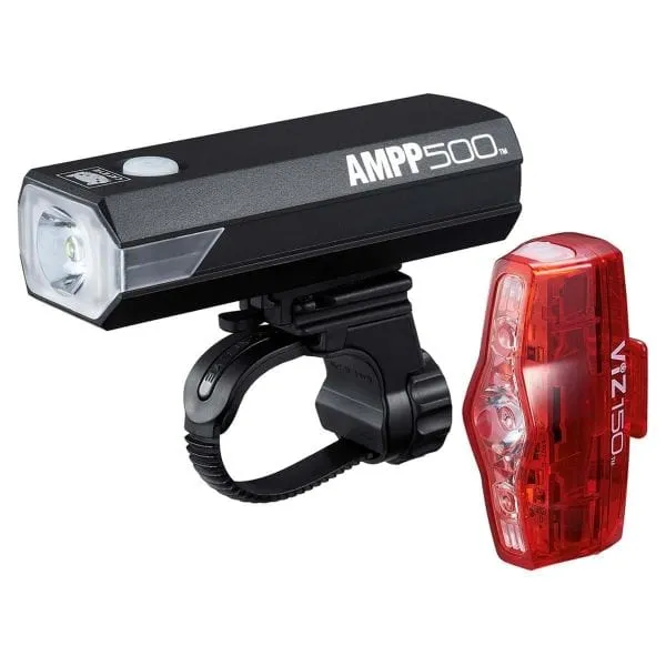 Cateye AMPP 500/ VIZ 150 Light Set