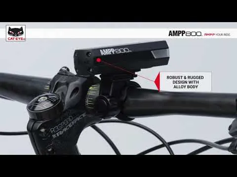 Cateye AMPP 800/ VIZ 300 Light Set