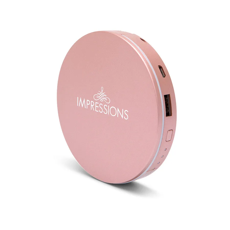 ChargeUp LED Compact Mirror & USB Power Bank