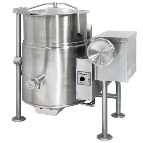 Cleveland KGL-25-T Liquid Propane 25 Gallon Tilting 2/3 Steam Jacketed Kettle - 90,000 BTU
