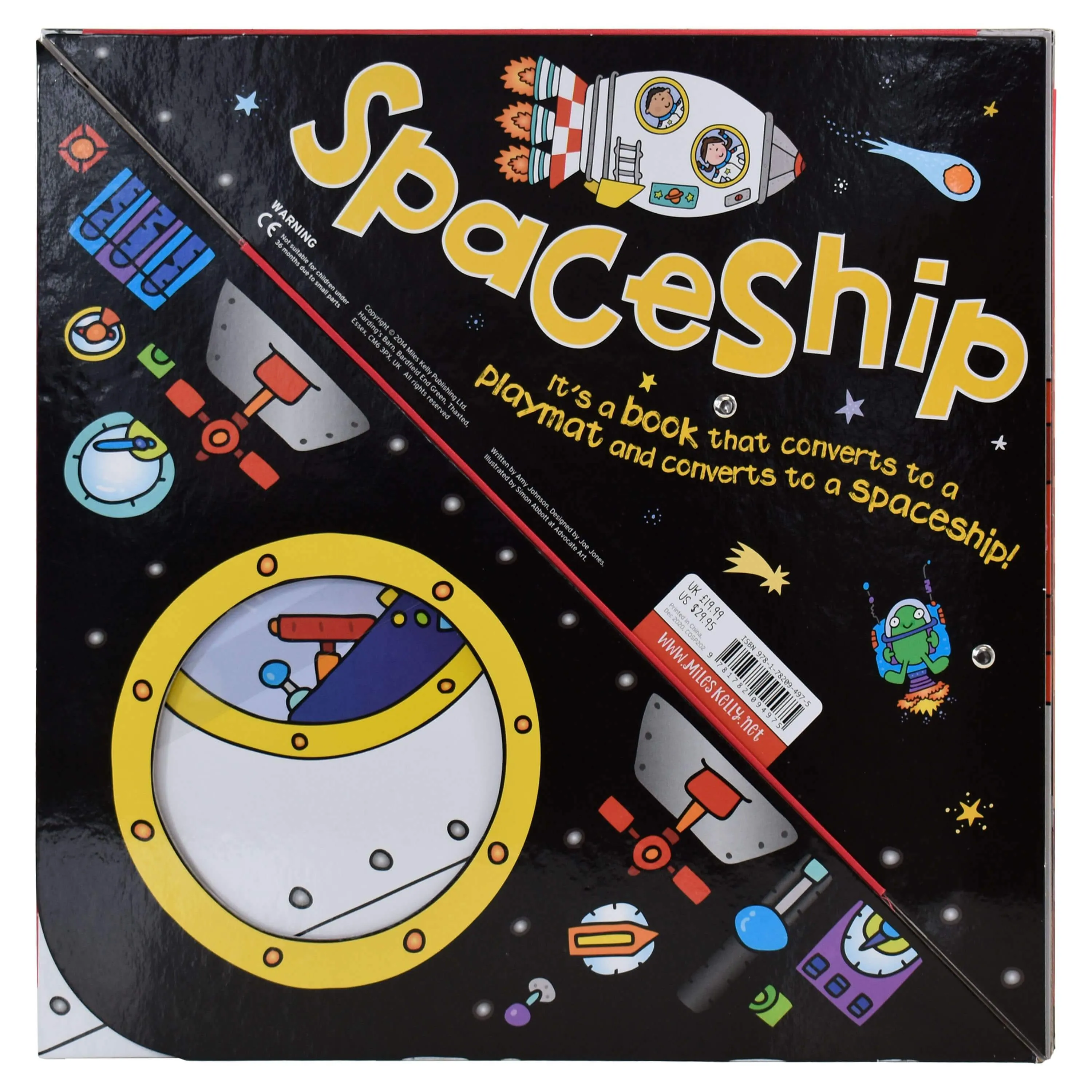Convertible Spaceship By Claire Philip - Ages 5-7 - Hardback