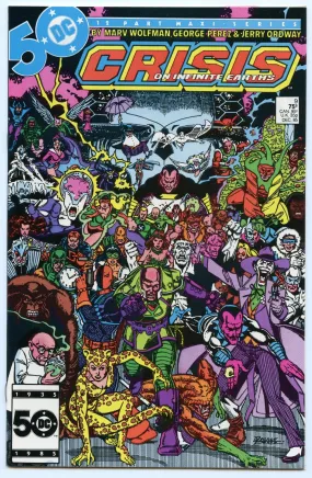 Crisis on Infinite Earths 9 (Dec 1985) VF  (8.5)