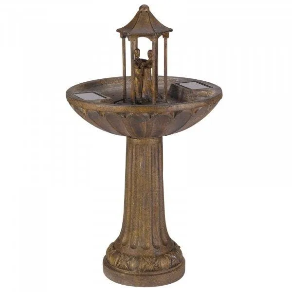 Dancing Couple Solar Water Fountain