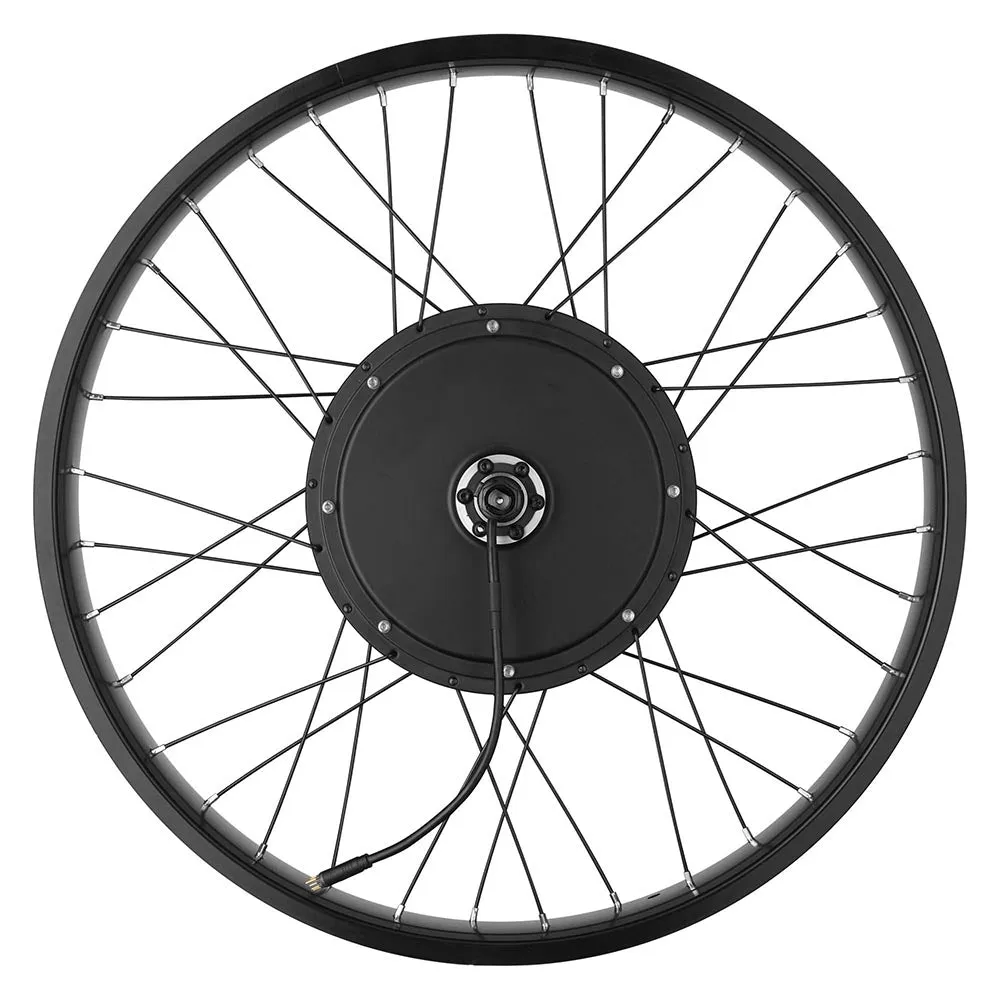 DIY 26 Inch 1000w Fat Tire Ebike Conversion Kit Front Pedal Assist