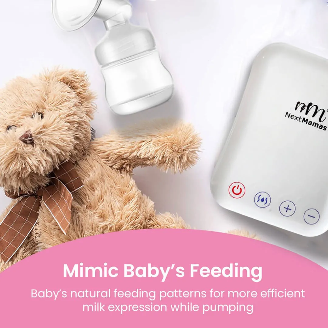 Electric Breast Pump With Pacifier Set | Easy Mother Milk Collection & Feeding | Non-Rechargeable