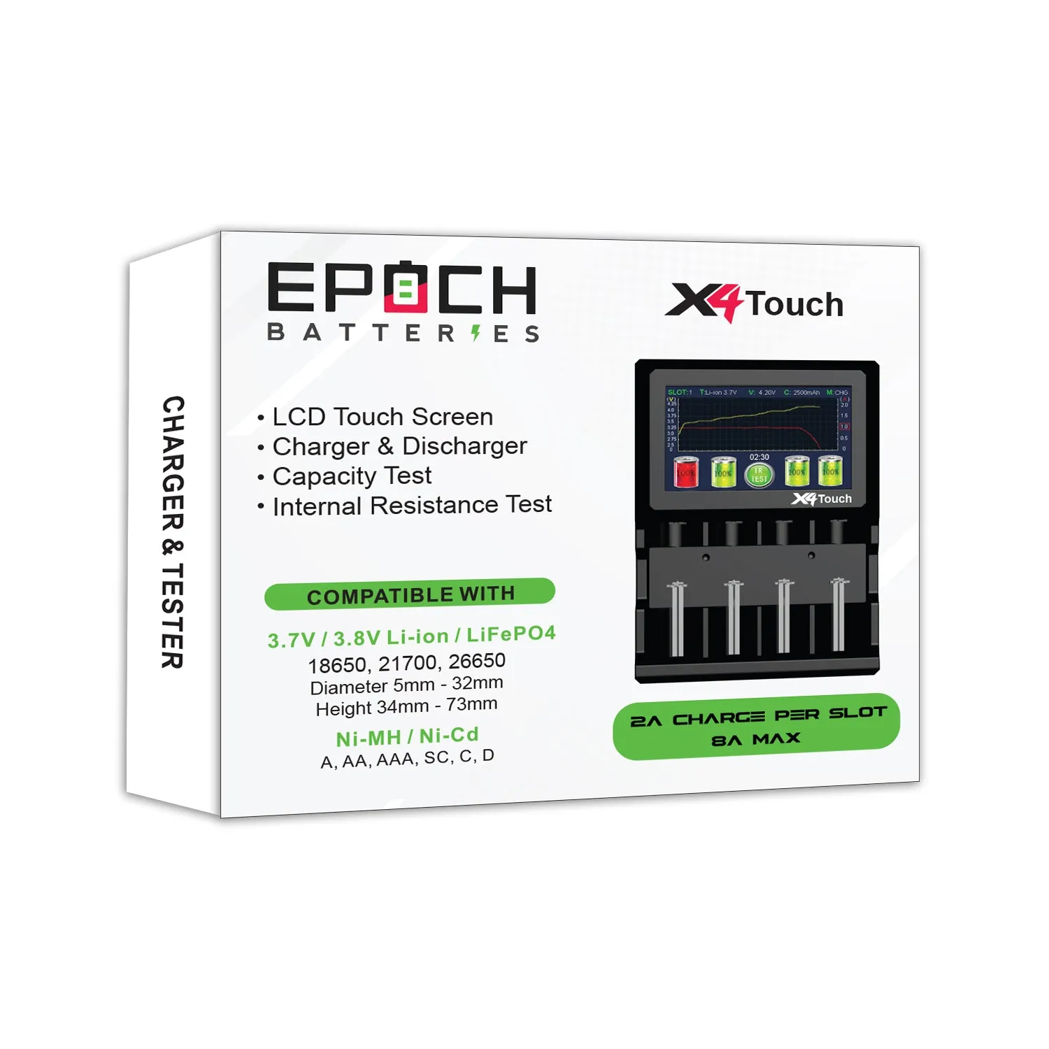 Epoch X4 Touch Battery Charger