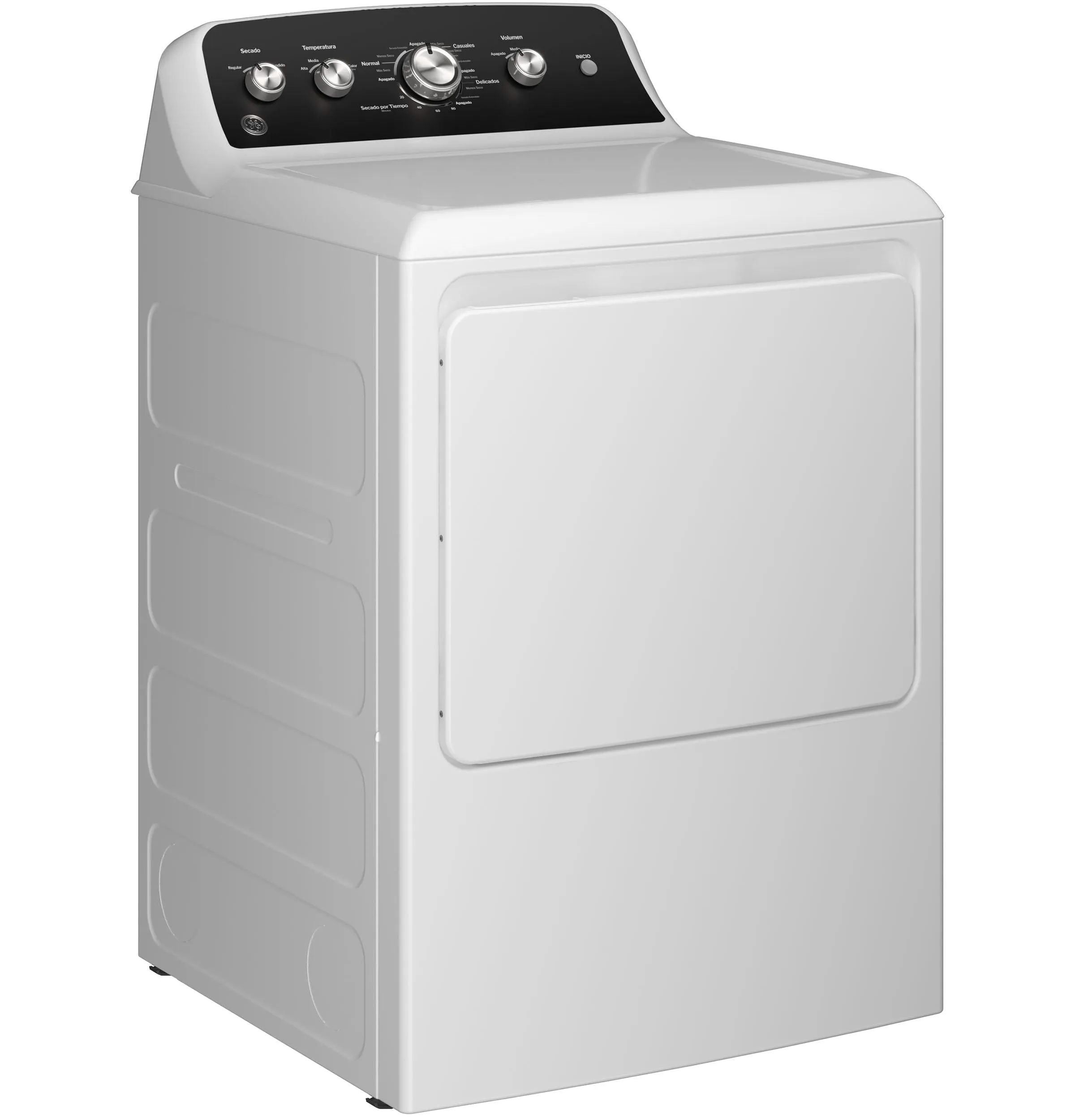 ETD48EASWWB GE® 7.2 cu. ft. Capacity&#x00A0;Electric&#x00A0;Dryer&#x00A0;with Spanish Panel and Up To 120 ft. Venting&#x200B;