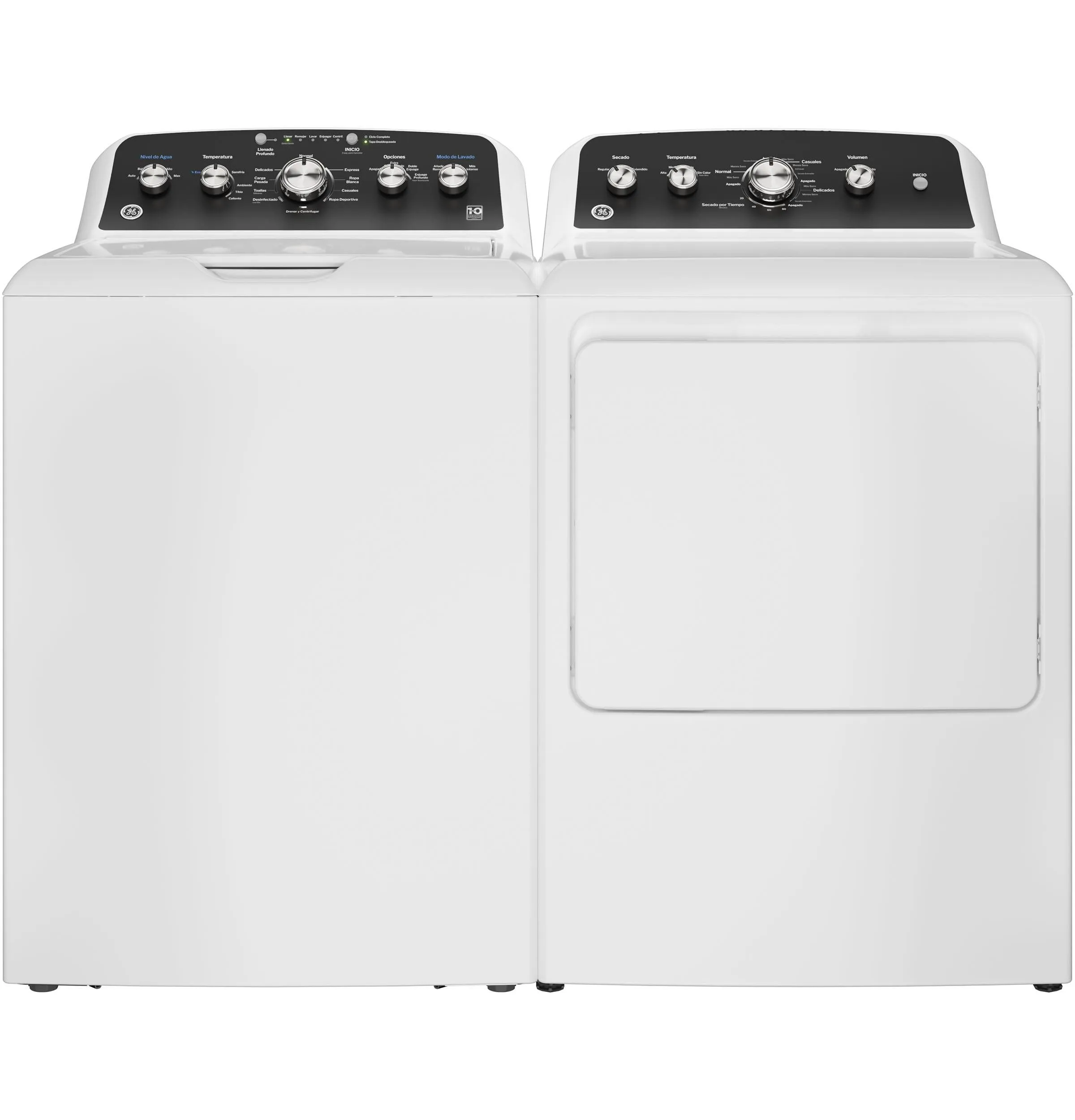 ETD48EASWWB GE® 7.2 cu. ft. Capacity&#x00A0;Electric&#x00A0;Dryer&#x00A0;with Spanish Panel and Up To 120 ft. Venting&#x200B;