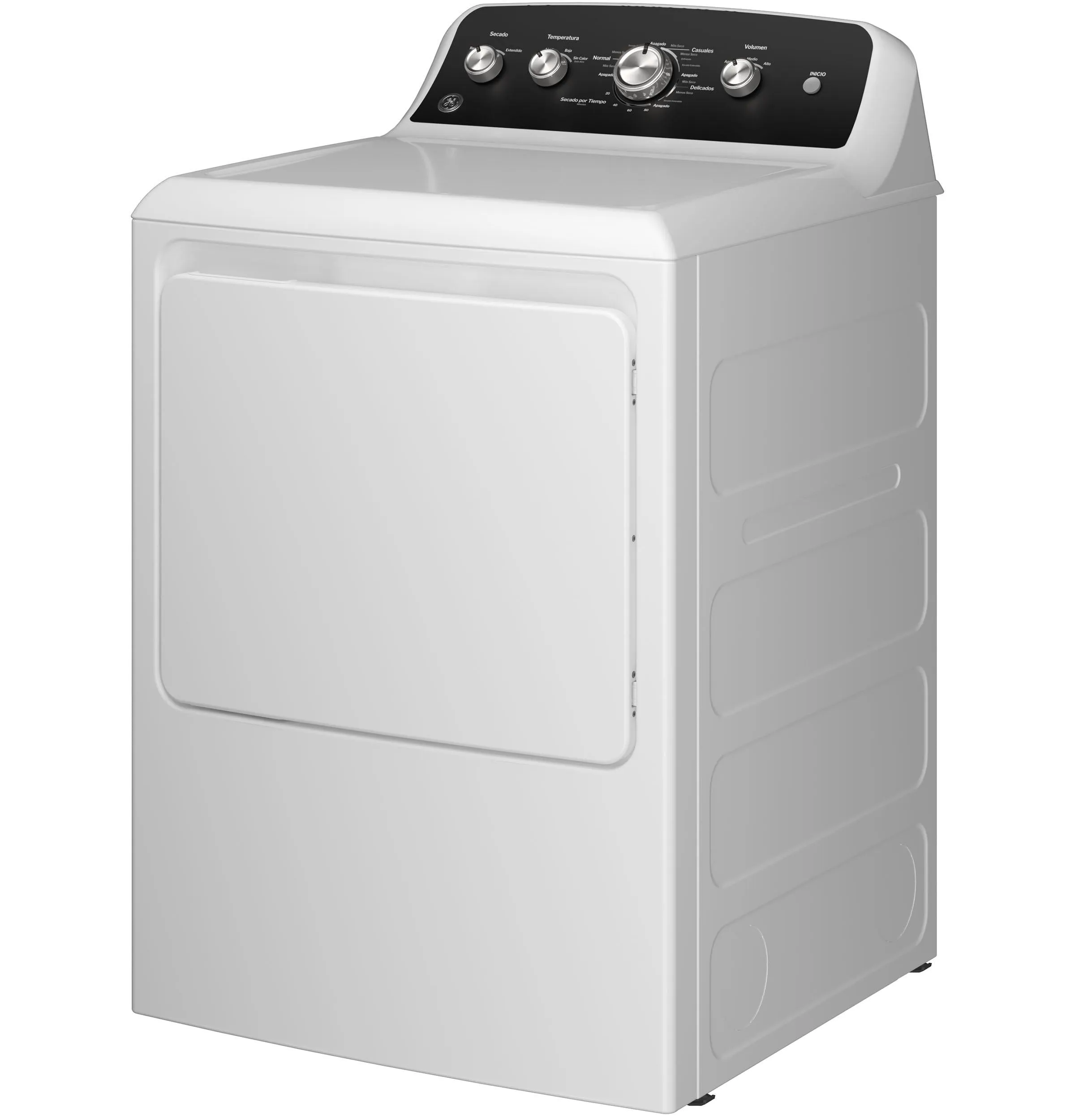 ETD48EASWWB GE® 7.2 cu. ft. Capacity&#x00A0;Electric&#x00A0;Dryer&#x00A0;with Spanish Panel and Up To 120 ft. Venting&#x200B;