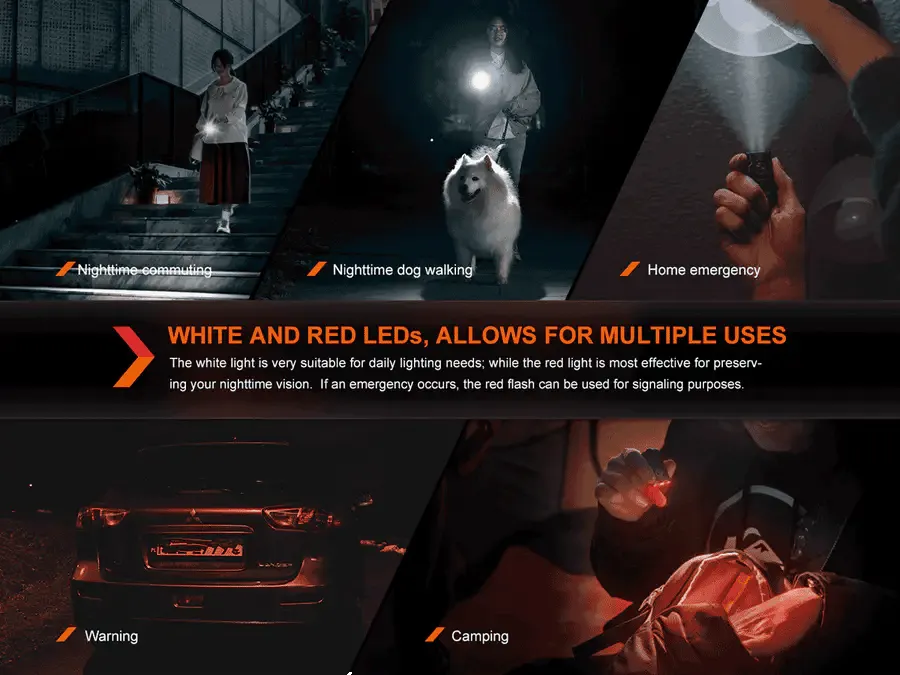 Fenix E03R V2.0 - 500 lumens