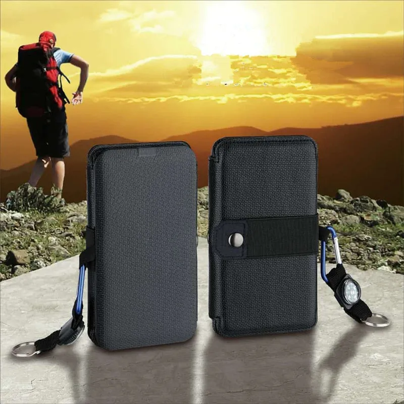 Foldable Portable Solar Panel Phone Charger