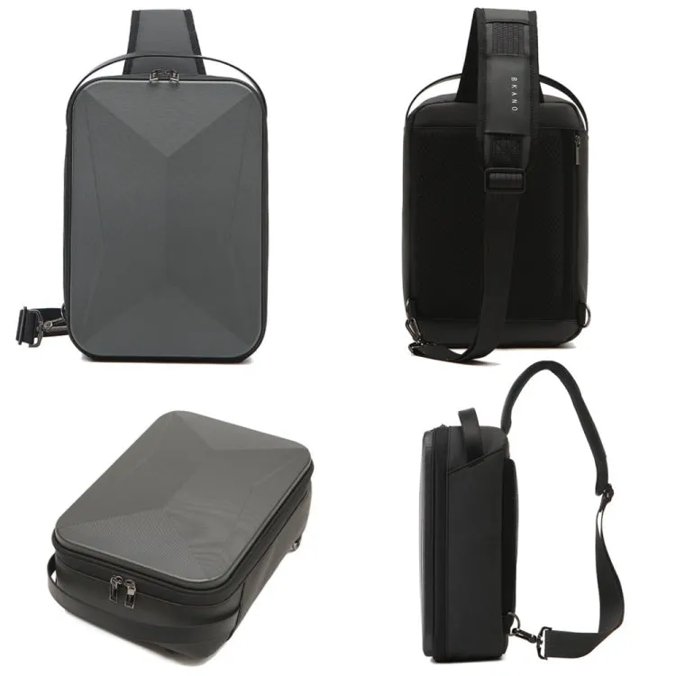 For DJI Mini 3 / Mini 3 Pro Hard Shell Storage Bag Box Chest Bag Shoulder Bag Messenger Bag(Dark Gray)