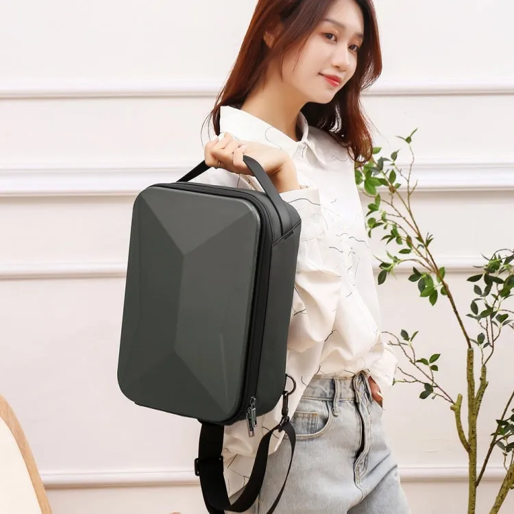 For DJI Mini 3 / Mini 3 Pro Hard Shell Storage Bag Box Chest Bag Shoulder Bag Messenger Bag(Dark Gray)