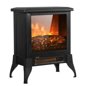 Freestanding Fireplace With Ntc