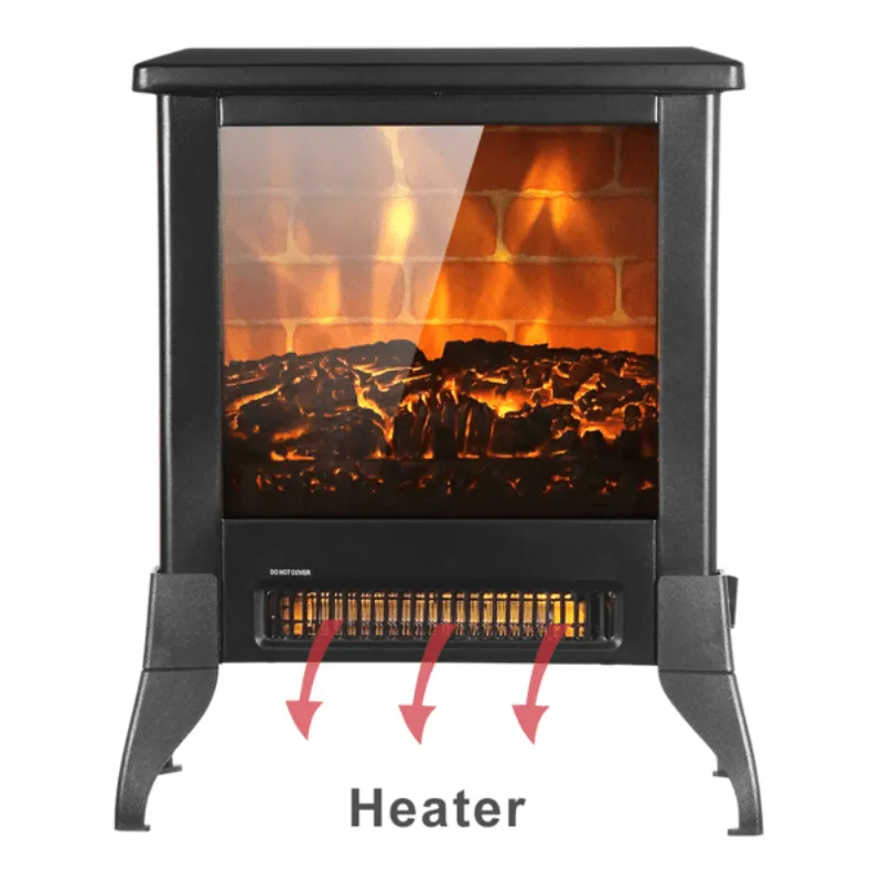 Freestanding Fireplace With Ntc
