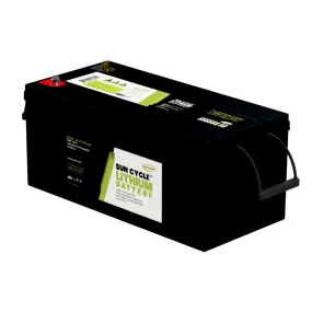 Go Power! LifePO4 Lithium Solar Battery 250Ah (GP-LIFEPO4-250)